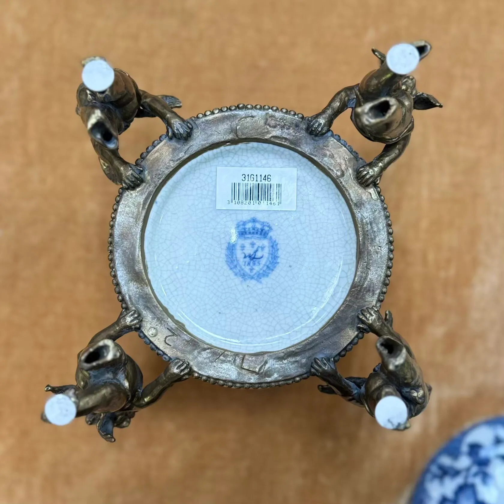 Шкатулка Ангелы «гжель»